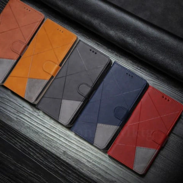 Premium Leather EXPRESS Flip Case Cover With Side Magnetic Buckle and PU Leather Stand | Variety of colors Available | Super Quality Case | - CALL 9093416366 FOR ORDER MODEL
